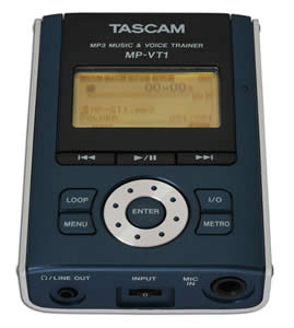 Tascam MP-VT1<br>MP3  