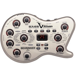 BEHRINGER BASS V-AMP<br>Гитарный предусилитель с процессором эффектов
