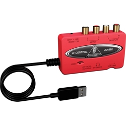 BEHRINGER UCA222 U-CONTROL<br>Внешний USB аудиоинтерфейс